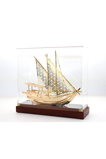 Epilons Boxed Brass Ship Large Size