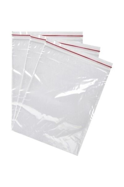 VENON 200 Pieces 🧿 15 X 18 cm 🧿 Lockable Bag 🧿 Ziplock Bag / Transparent / Ziplock Refrigerator Bag