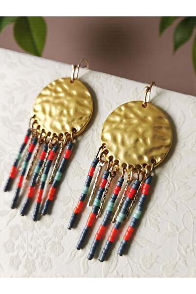 Halley Concept Boho color frenzy rice earrings