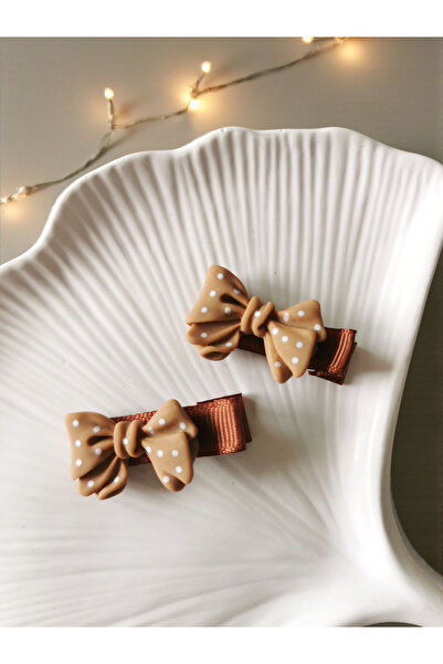 Halley Concept Brown Bowknot Pencil Buckle for Children