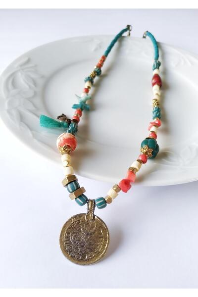 Halley Concept قلادة عرقية بتصميم خاص