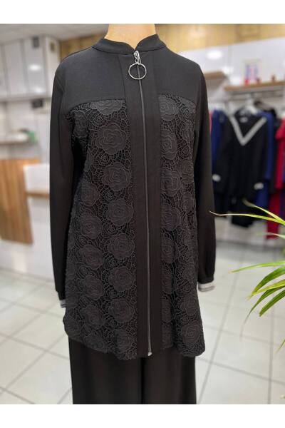 Janset Güpür Desenli Takım