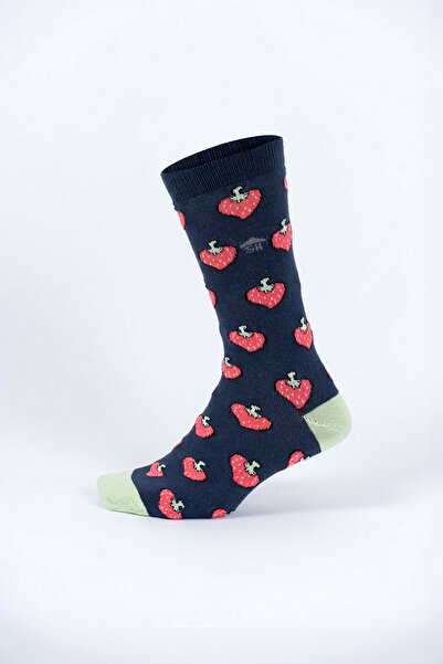 The Socks House Strawberry Patterned Women's Socks