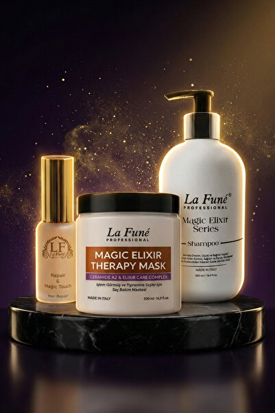 LF Lafune Zayıflamış Saçlara Acil Kurtarma Seti İtalyan Formüllü Keratin Mask...