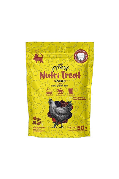 pramy برامي مكافأة لجميع انواع القطط بنكهة الدجاج 50 جرام
