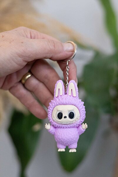 Modello Craft Labubu Keychain (Lilac) 7 cm