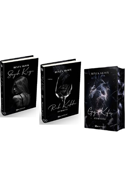 Epsilon Yayınevi Ciltli Siyah Kuğu + Ruh Kadehi + Göğü Kafes / Siyah Kuğu Ciltli 3 Kitap Set