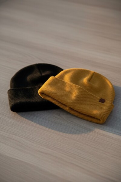 luismorro Unisex Triko %100 Akrilik 2'li Bere Seti