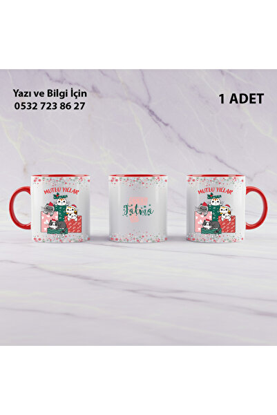 Ceymas Hediyelik Yeni Yıl Hediyesi Kişiye Özel İsim Yazılabilir Yılbaşı Noel ...