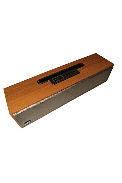 Andowl Wooden Bluetooth Speaker, 2000mAh (Reddish Wood)