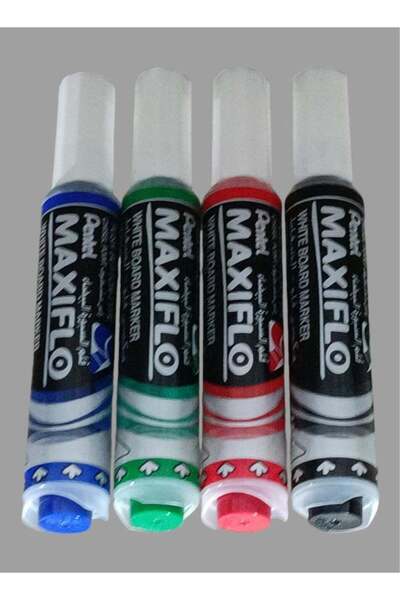 Pentel Multi-Color Whiteboard Marker Set, 4 Pieces