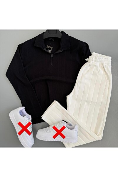 WENMİNG Model în dungi din țesătură otomană obișnuită pentru bărbați set