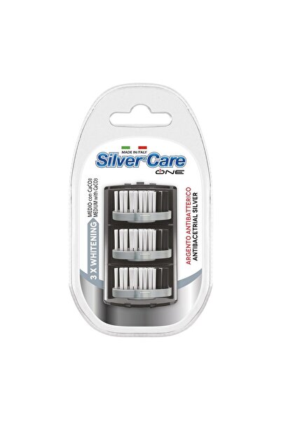 SILVER CARE Set 3 rezerve One Whitening Medii cap argint, actiune antibacteri...