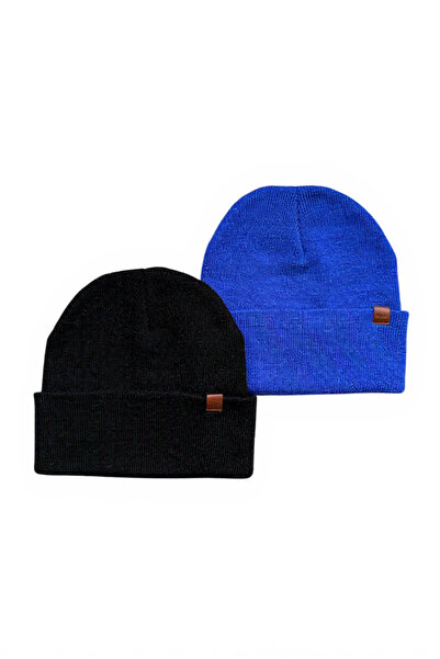 luismorro طقم قبعة تريكو للجنسين مصنوع من الأكريليك بنسبة 100% مكون من قطعتين...