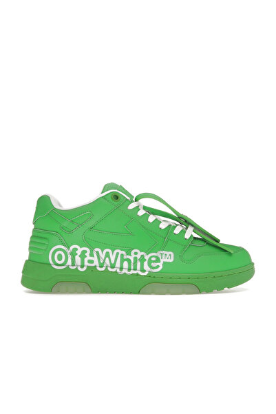 OFF WHITE Pantofi sport Off-White Out Of Office Low For Walking Verde alb OMIA189S22LEA0045501