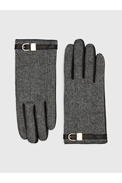 Tommy Hilfiger TH EVENING GLOVES HE Kadın Gri Eldiven