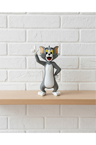 Najmaddin تمثال شخصية توم الكرتونية بطول 22 سم، قطعة ديكور قابلة للجمع