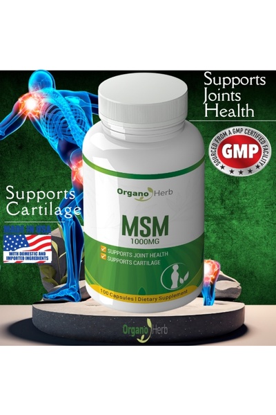 Organo Herb MSM 1000mg Tablets 100S