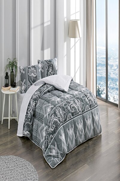 Kristal Double Sleeping Set Mosaic Gray