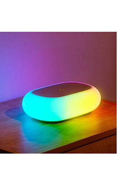 Ally K31 Kablosuz Şarj Cihazı RGB Gece Lambası