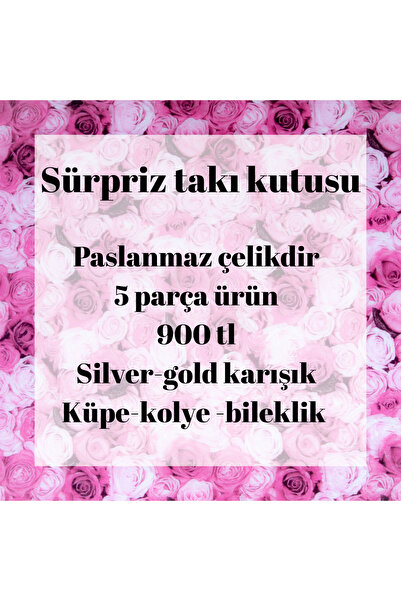 stainless steell Süpriz takı kutusu