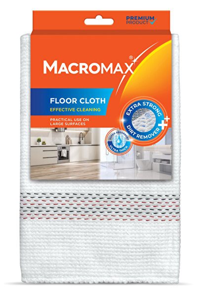 MACROMAX Floor Cleaning Cloth Durable Super Absorbent Streak-Free Shine