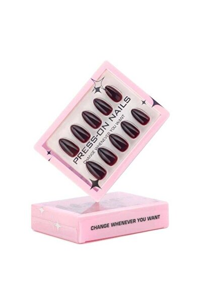 Remy Belle 30 Pcs Press on Nails includes Glue, Nail File, Cuticle Pusher