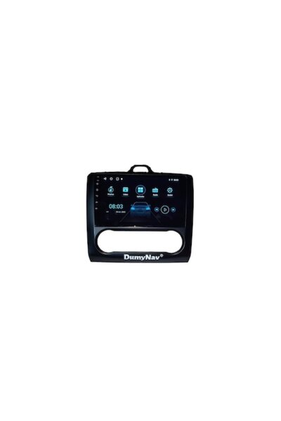 DUMYNAV Navigație Android 12 pentru Ford Focus 2 (2004-2011) - 32GB, 2GB RAM,...