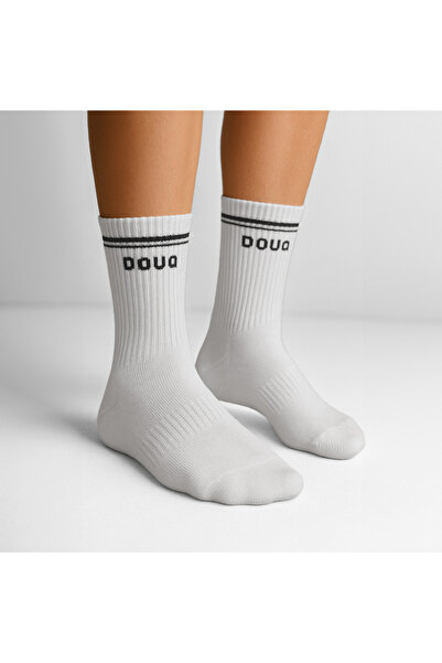 DOUA.EU Sosete Sport cu Dungi