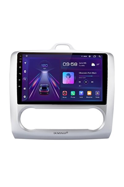 DUMYNAV Navigație Android 12 pentru Ford Focus 2 (2004-2011) - 32GB memorie i...