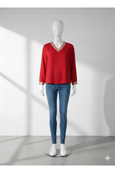 ROTA EXPORT KADIN ŞİFON BLUZ