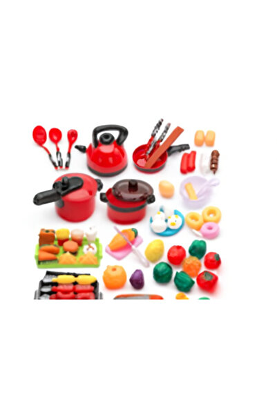 Generic إكسسوارات ألعاب المطبخ - 72 قطعة