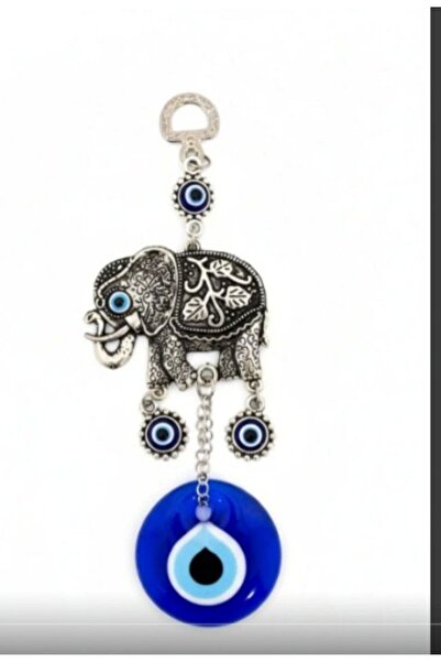 lowell home Evil Eye Bead Single Elephant Hanger