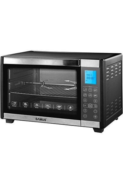Samus Electric oven CSD-45BRC2, 2000 W, 45 L, Rotisserie, Convection, Digital display, Black