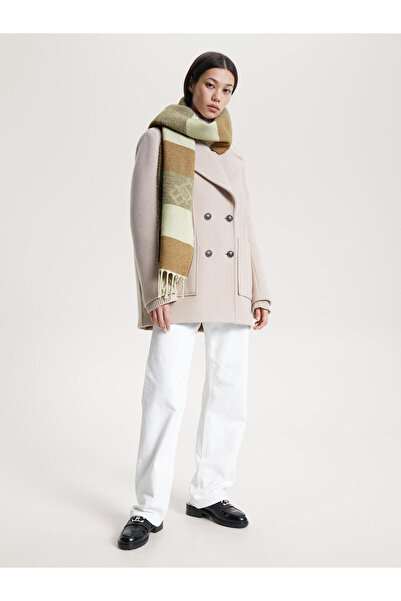 Tommy Hilfiger LIMITLESS CHIC CB SC Kadın Bej Atkı