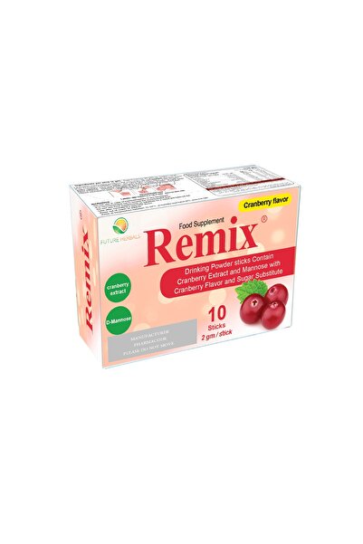 Future Herbals Remix D-Mannose Cranberry Formula – Daily Urinary Tract Support, 10 Sachets