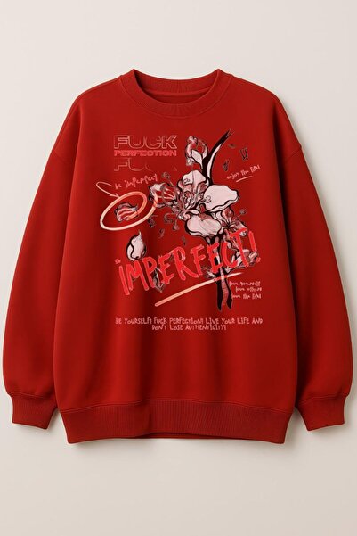 MAYDAY CULTURE Hanorac supradimensionat cu imprimeu DTF, unisex, pentru femei...