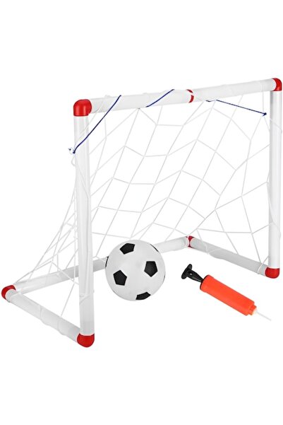 OEM Set of 2 Portable Mini Football Goals with Ball and Needle Pump