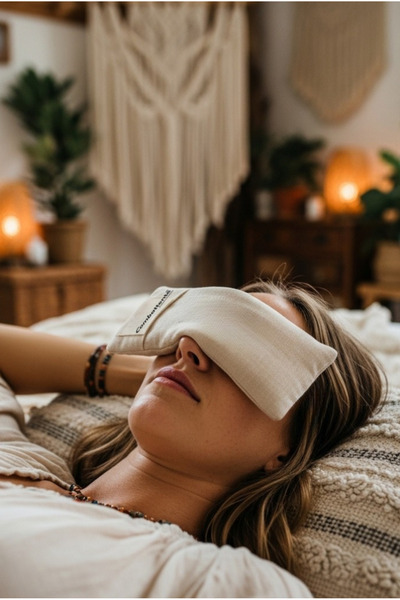 combattente exclusive products Combattente Organic Muslin Lavender Eye Pillow...