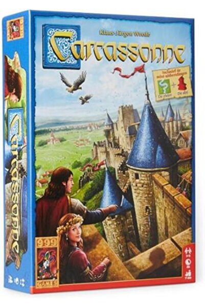 Generic Carcassonne Board Game Winter Edition 2-5 Players Family Parties Gift