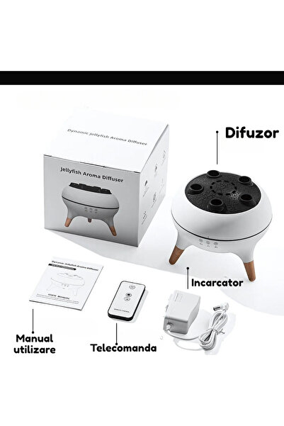 OEM Αρωματοθεραπευτικός υγραντήρας, γιόγκα, χαλάρωση, γραφείο, 7 χρώματα, σπρ...