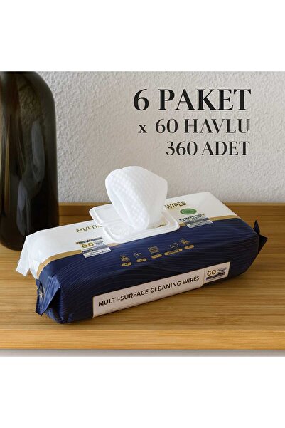 Evanev Chefstill 6 Paket Temizlik Havlusu Yüksek Kalite (60x6=360 Adet Havlu)