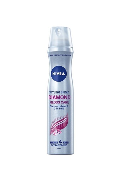 NIVEA Set of 2 x Fixative Diamond Gloss Styling, 250 ml