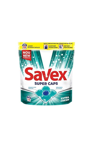 SAVEX Detergent Capsules Extra Fresh 15 pcs