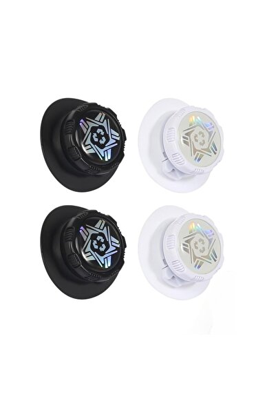 OEM Set of 4 black and white shoelaces, automatic closure, comfortable, knotless, universal