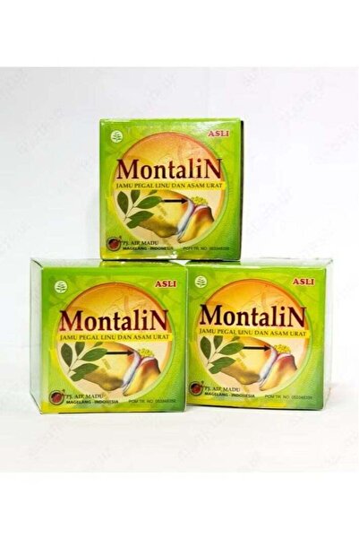 montalin for the treatment of joint and bone pain and gout, 3 packs