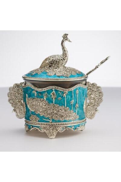 genernic صندوق سكر فاخر بتصميم منقوش أنيق