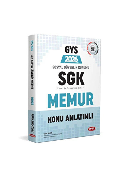 Bi bigelio Data 2026 GYS SGK Memur Konu Anlatımlı Data Yayınları