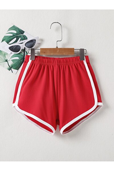 rocassi Kadın Biyeli Penye Mini Şort