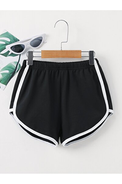 rocassi Kadın Biyeli Penye Mini Şort